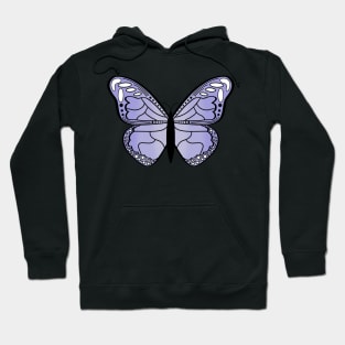 Light Purple Butterfly Hoodie